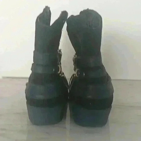 Sam Edelman Big Girl Black Boots Size 4 - Picture 3 of 10